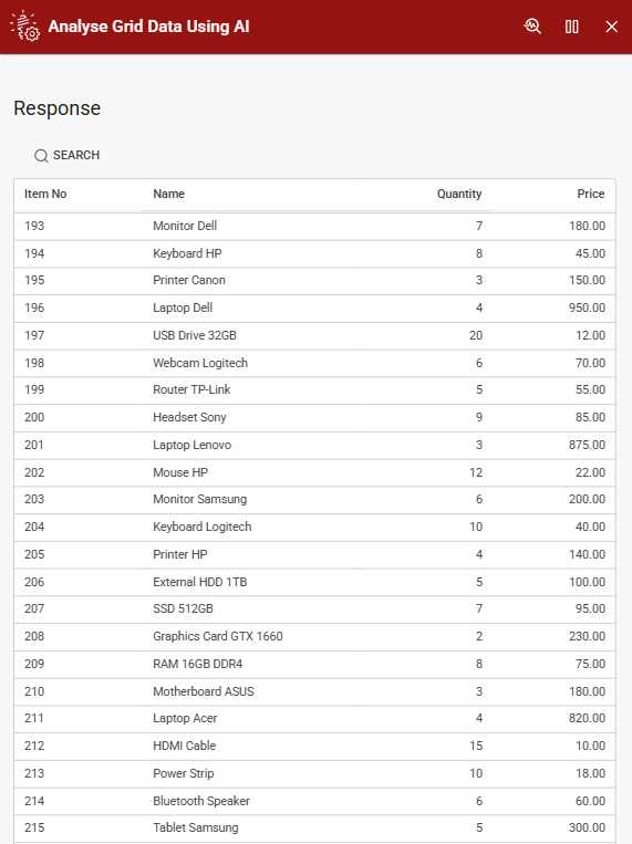 Grid Data 3