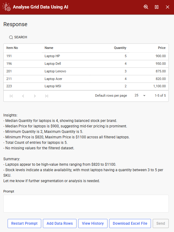 Grid Data 5
