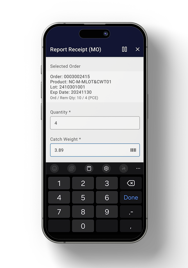 Manufacturing Execution (Infor M3)