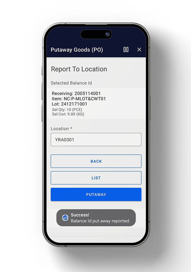 Supply Chain Execution (Infor M3)